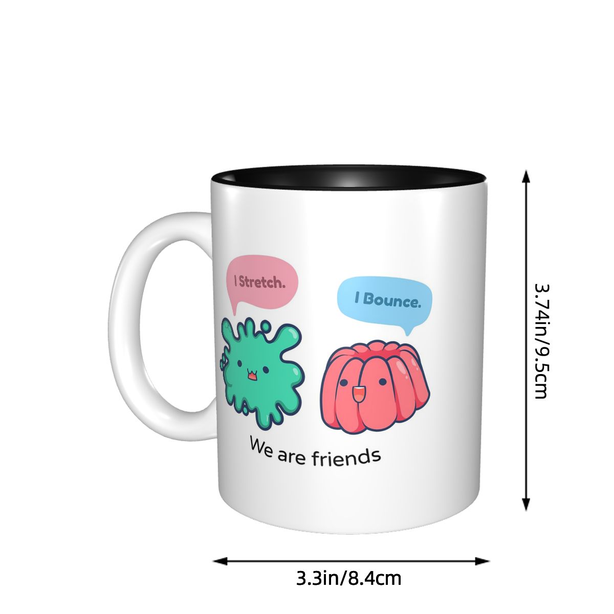 Stretch And Bounce Slime Jelly - огляд і ціна Coffee Jelly Tea