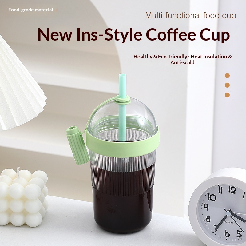 Sucking Coffee Cup Portable La - огляд і ціна Coffee Jelly Tea