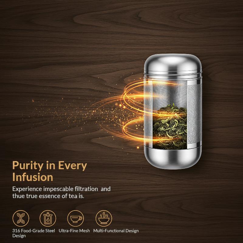 Stainless Steel Tea Infuser St - огляд і ціна Coffee Tea Leaf