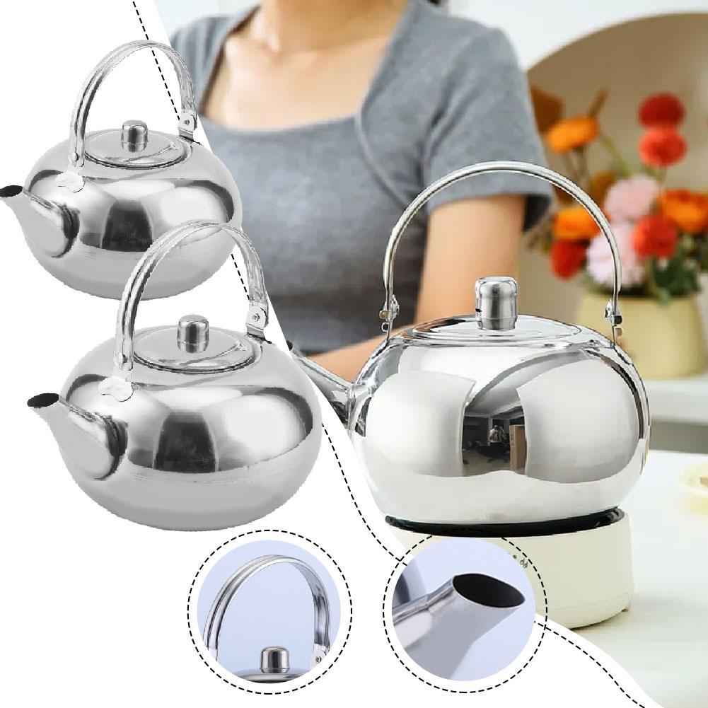 Steel Teapot Coffee Pot Kettle - огляд і ціна Coffee Tea Leaf