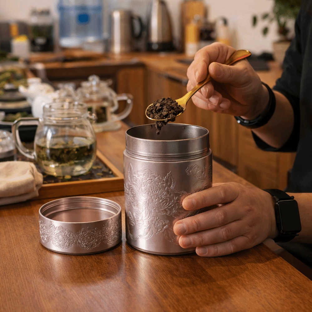 Sealed Can Thickened Mini Tea  - огляд і ціна Tea Coffee Sugar Container