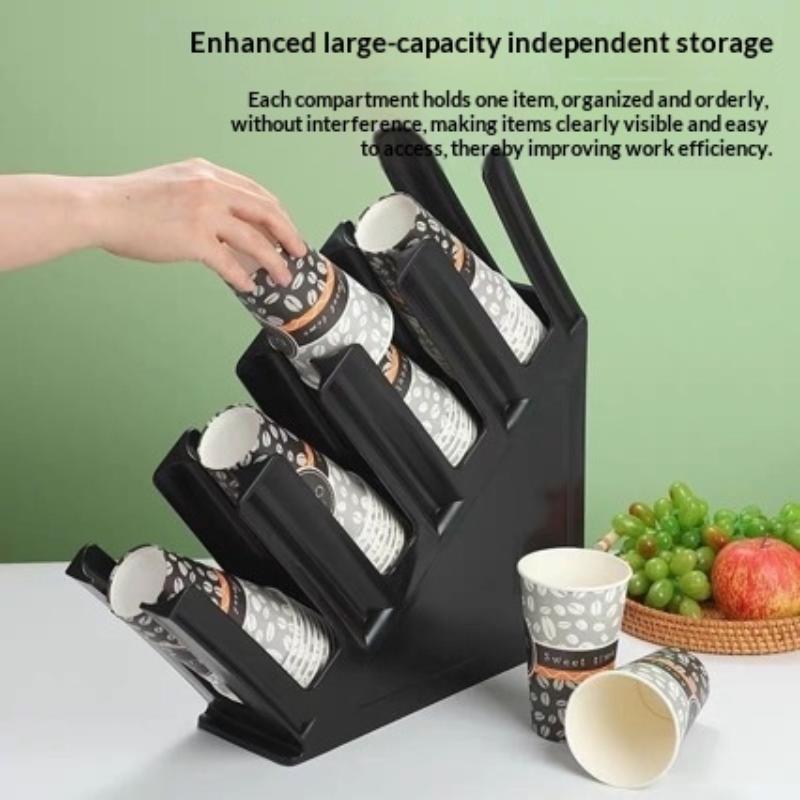 New·Plastic Paper Cup Storage  - огляд і ціна Coffee Tea Paper Cups