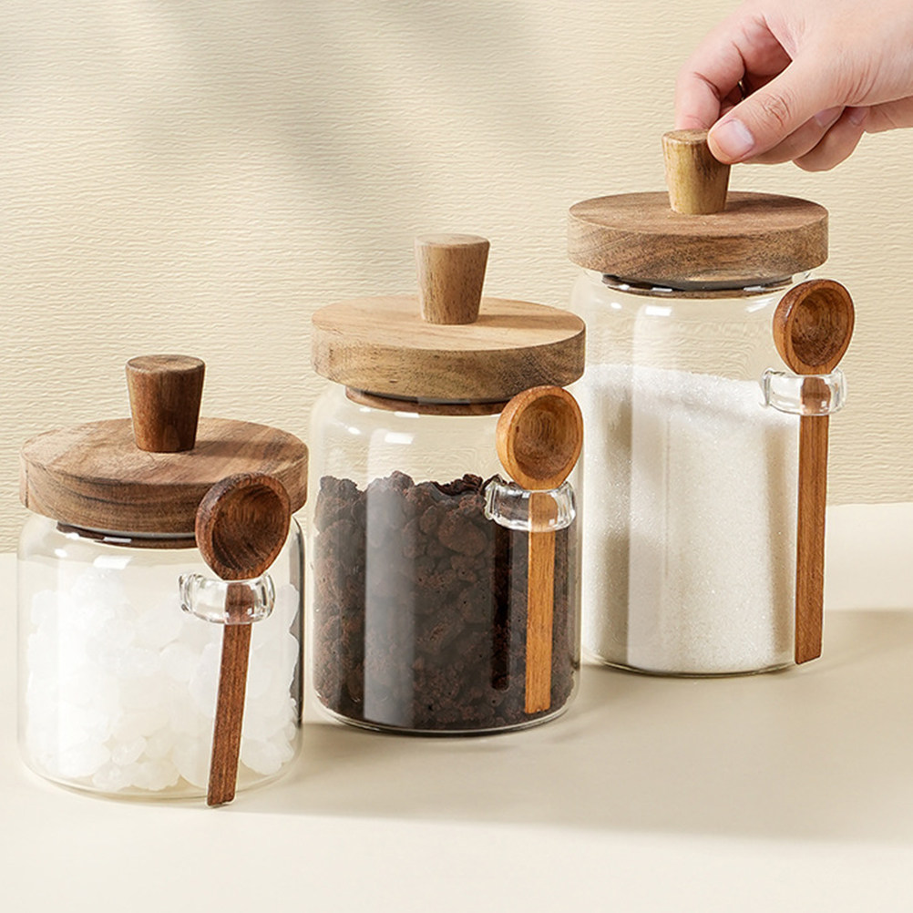Glass Coffee Bean Storage Jar  - огляд і ціна Coffee Tea Jars