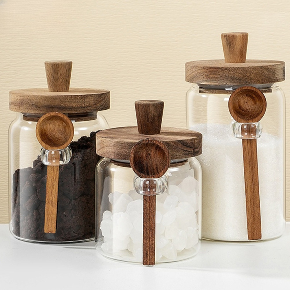 Glass Coffee Bean Storage Jar  - огляд і ціна Coffee Tea Jars