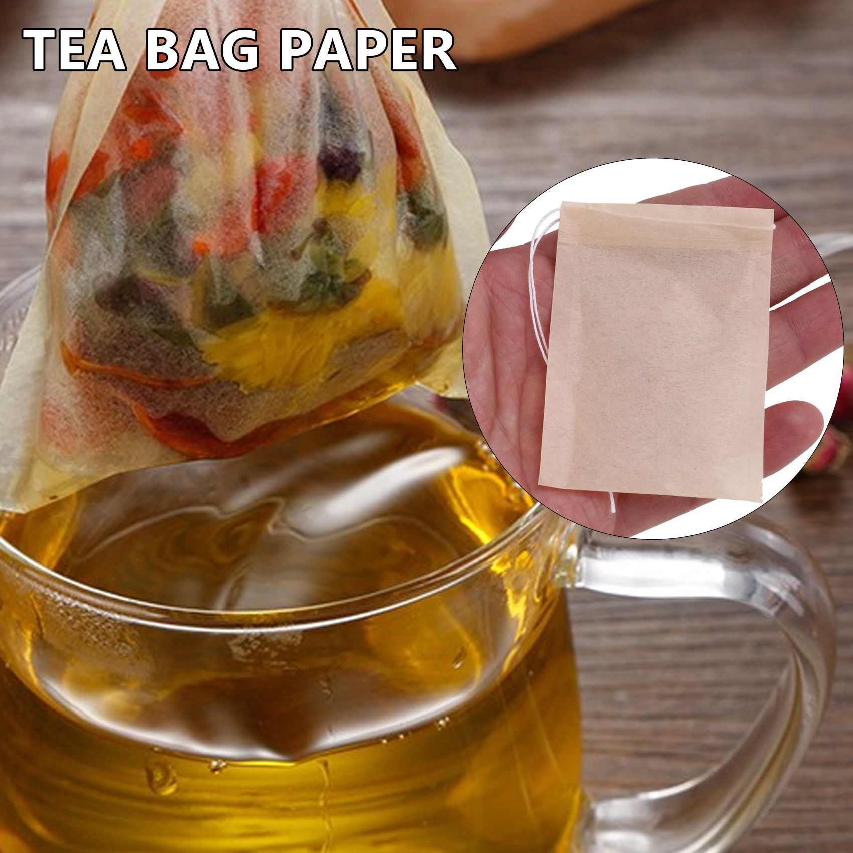 AC76-500 Pack Tea Filter Bags, - огляд і ціна Coffee Tea Leaf