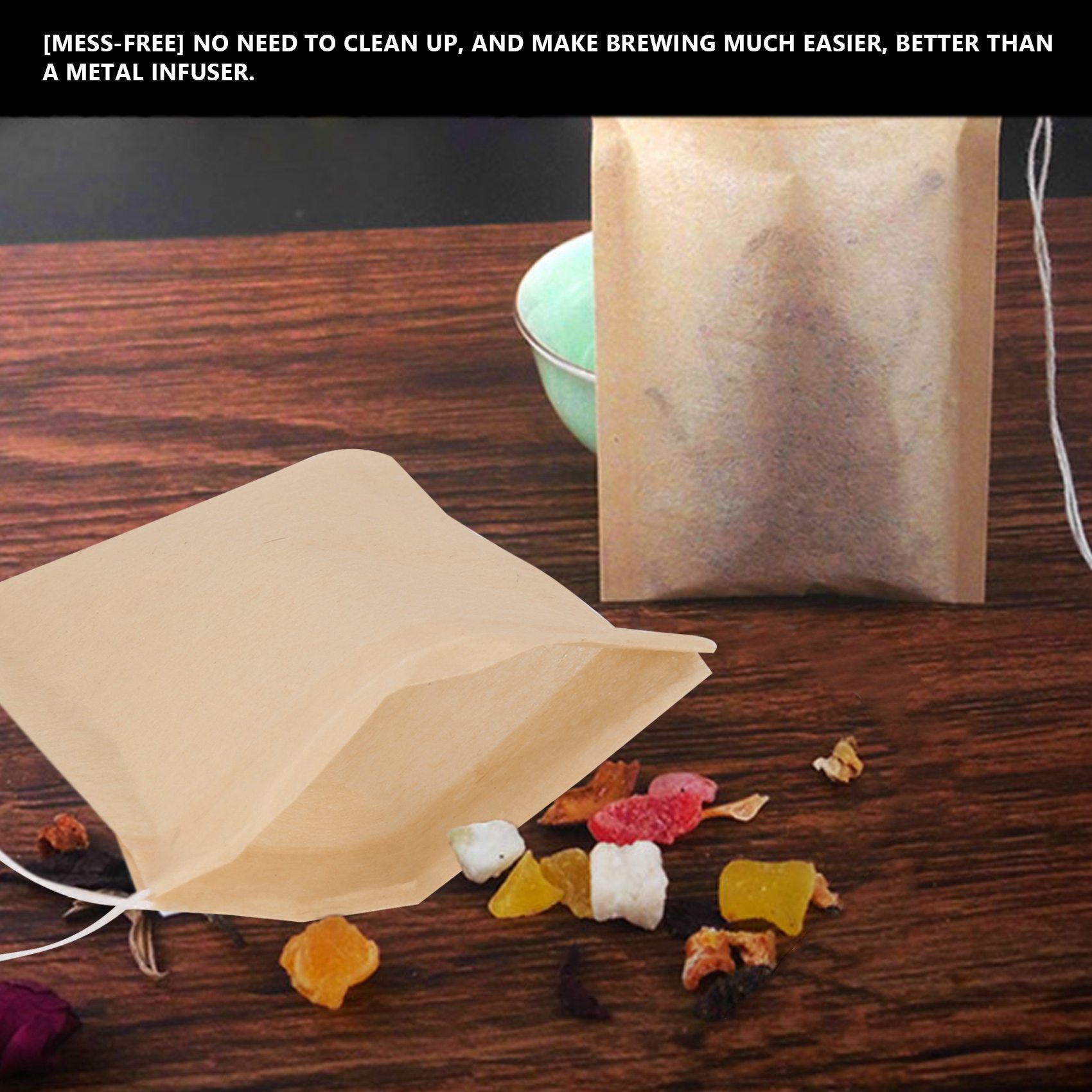 AC76-500 Pack Tea Filter Bags, - огляд і ціна Coffee Tea Leaf
