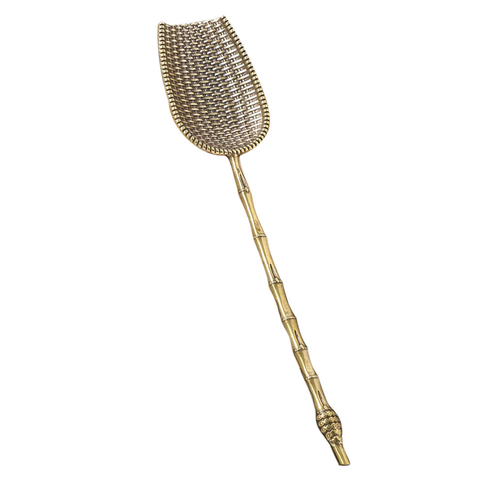 Vintage Brass Long Handle Tea  - огляд і ціна Coffee Tea Leaf