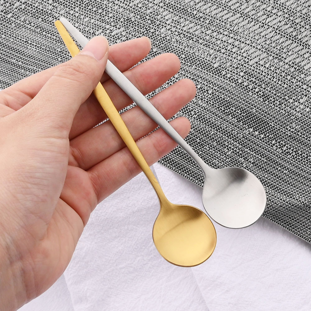 6Pcs Small Matte Spoon Tea Cof - огляд і ціна Coffee Tea Spoon