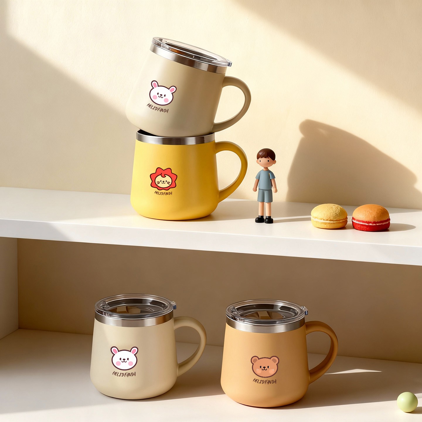 430ML Cartoon 316 Stainless St - огляд і ціна Double Wall Mug