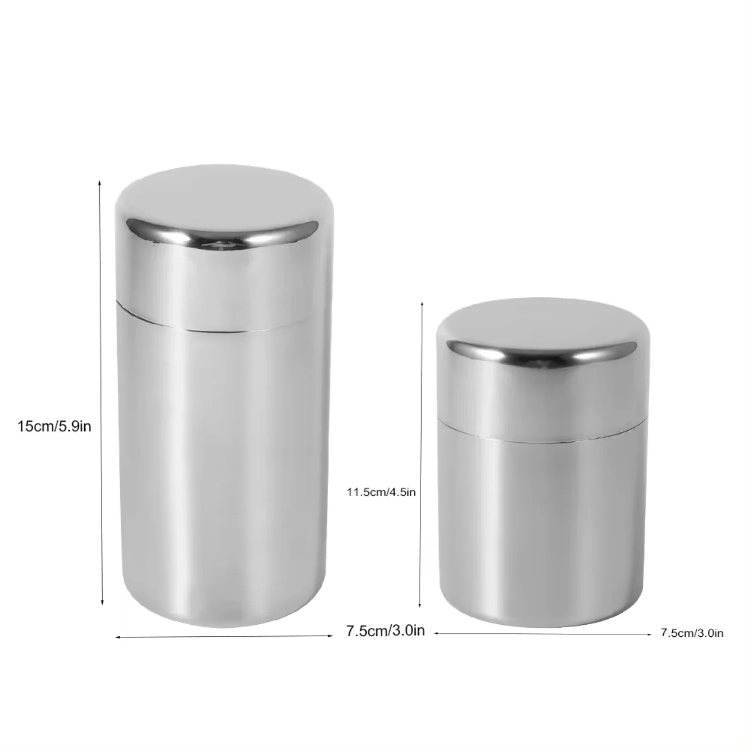 Stainless Steel Tea Leaf Tins  - огляд і ціна Coffee Tea Leaf