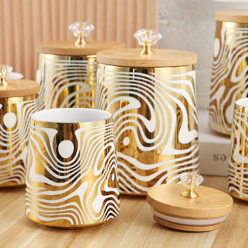 Set of 7 Color Glazed Ceramic  - огляд і ціна Coffee Tea Sugar Canister Set