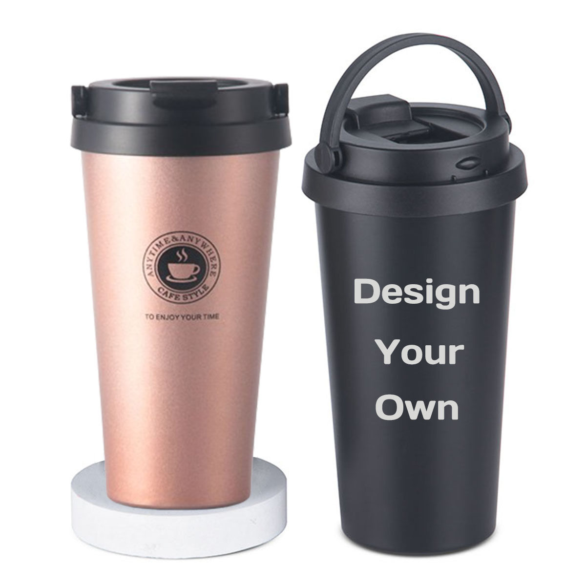 Insulated Travel Coffee Mug 16 - огляд і ціна Double Wall Mug