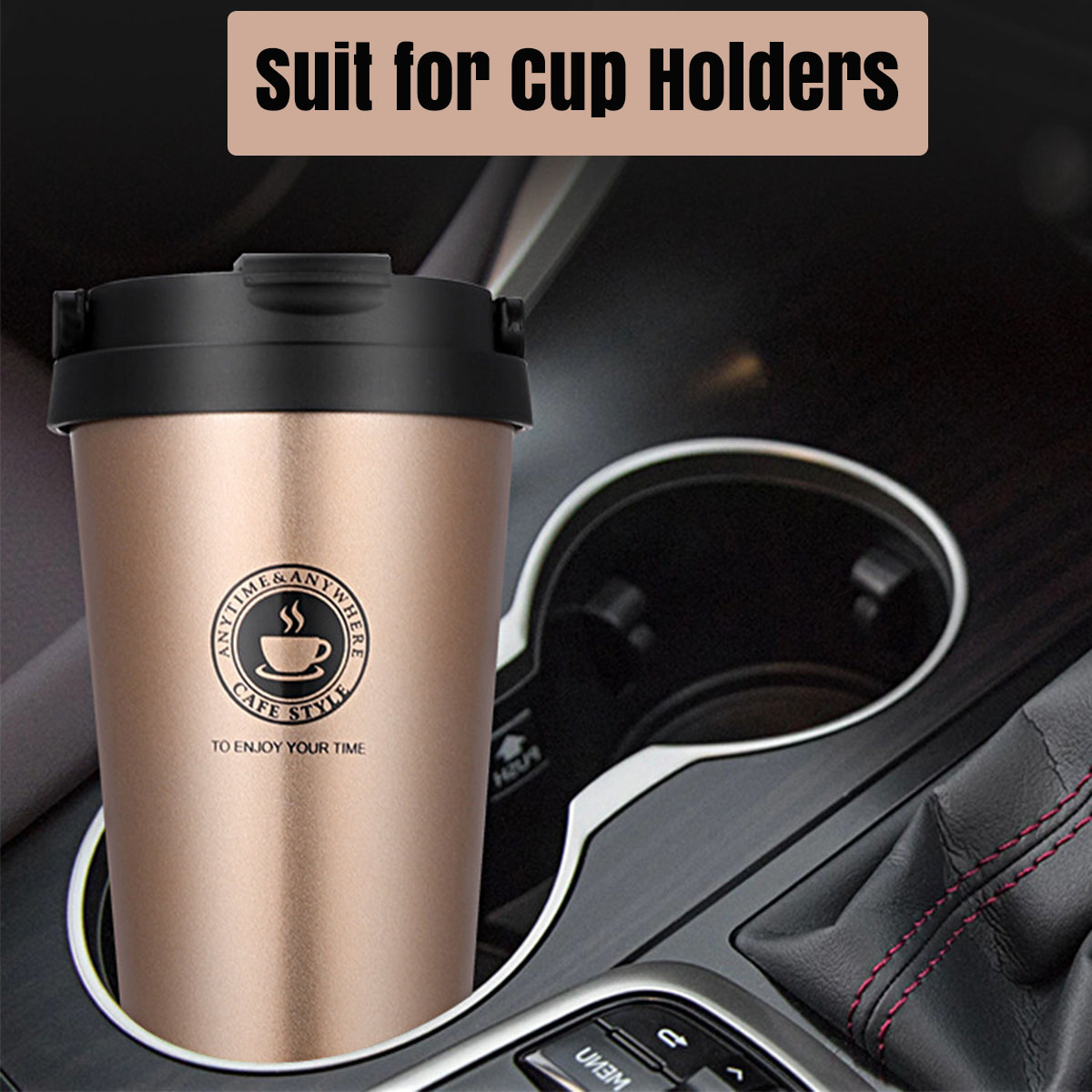 Insulated Travel Coffee Mug 16 - огляд і ціна Double Wall Mug