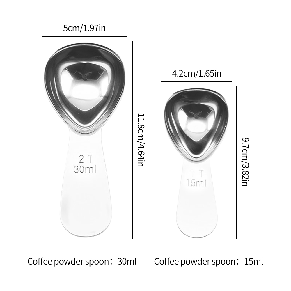 15ml/30ml Stainless Steel Coff - огляд і ціна Coffee Tea Spoon